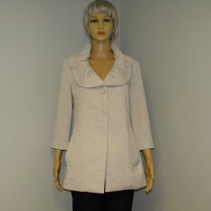 JB byJulie Brown Heather Fleece Jacket Size Medium